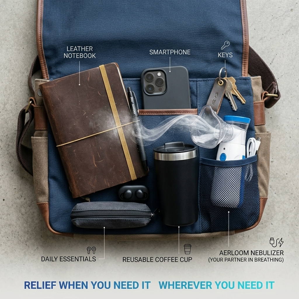 Aerloom Mesh Portable Nebulizer