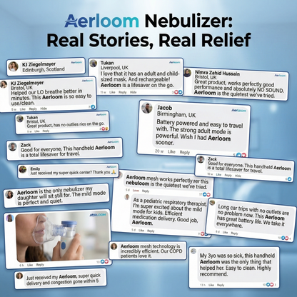 Aerloom Mesh Portable Nebulizer